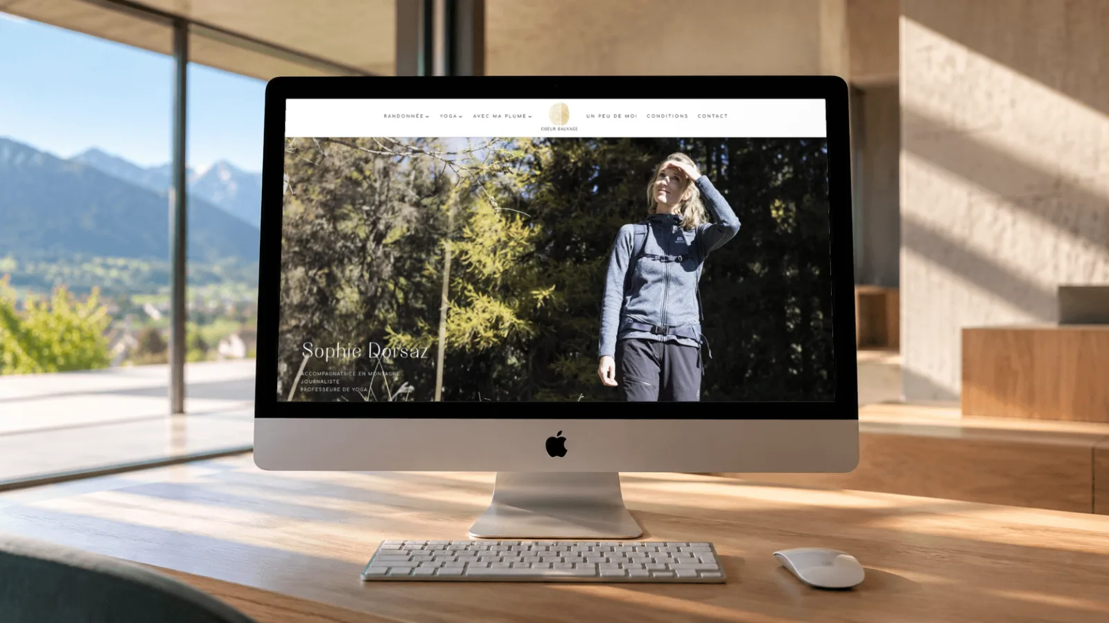 Coeur Sauvage – Site internet