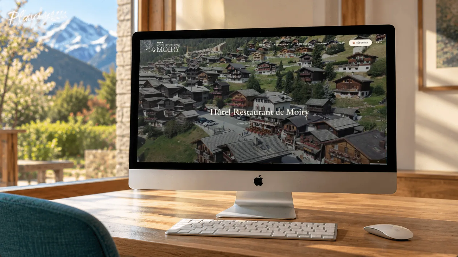 Hôtel-Restaurant de Moiry – Site internet