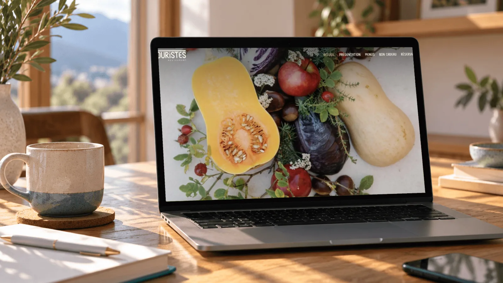 Site internet réalisé par Gladys Studio