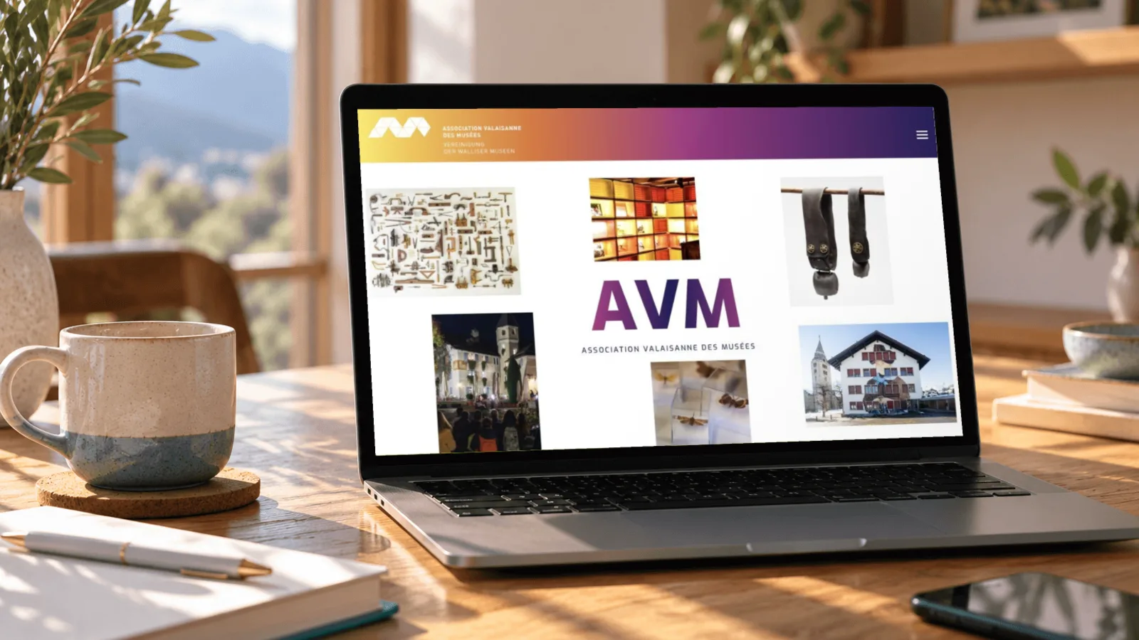 Association Valaisanne des Musées – Site internet