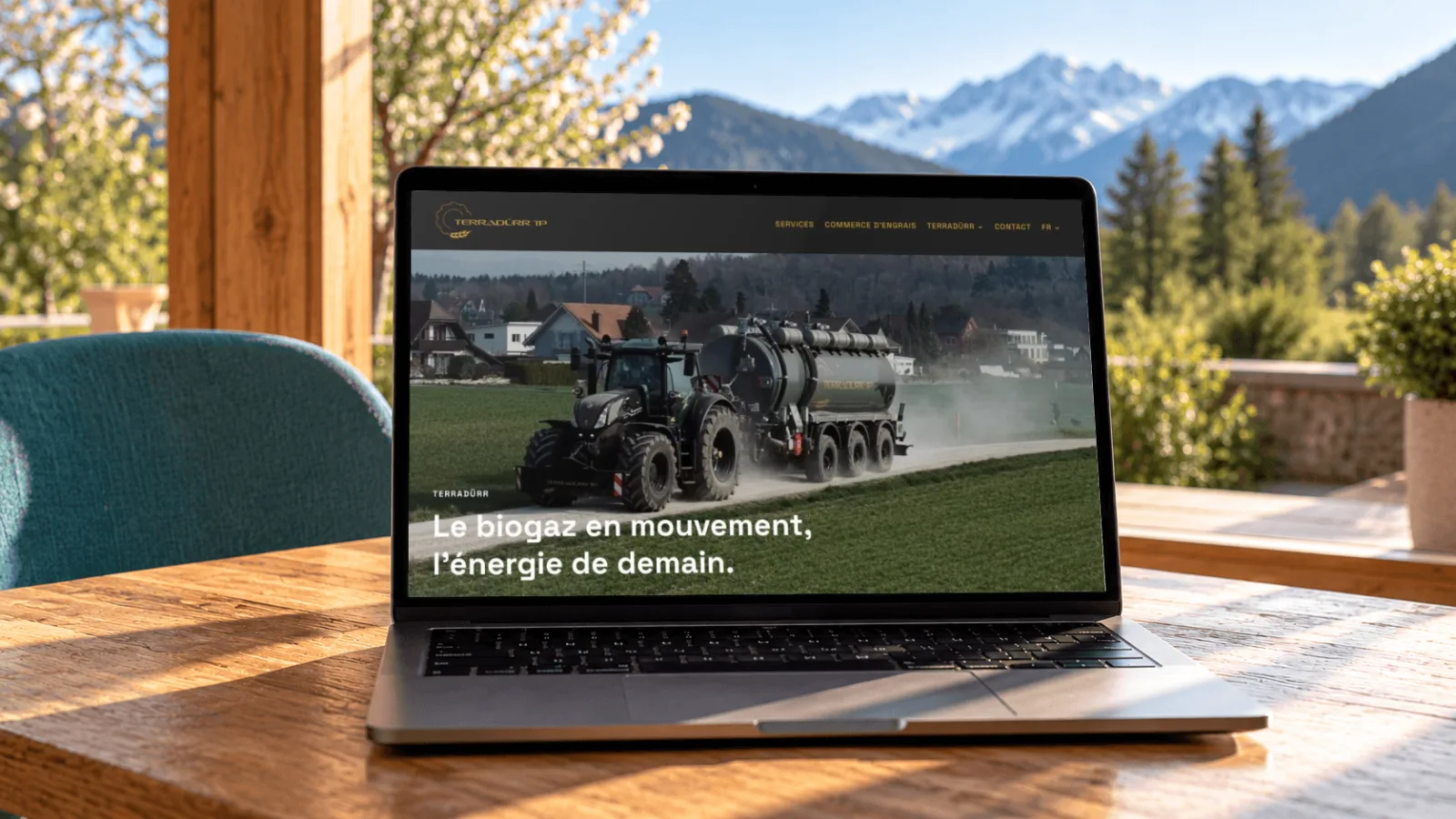 Terradürr – Site internet