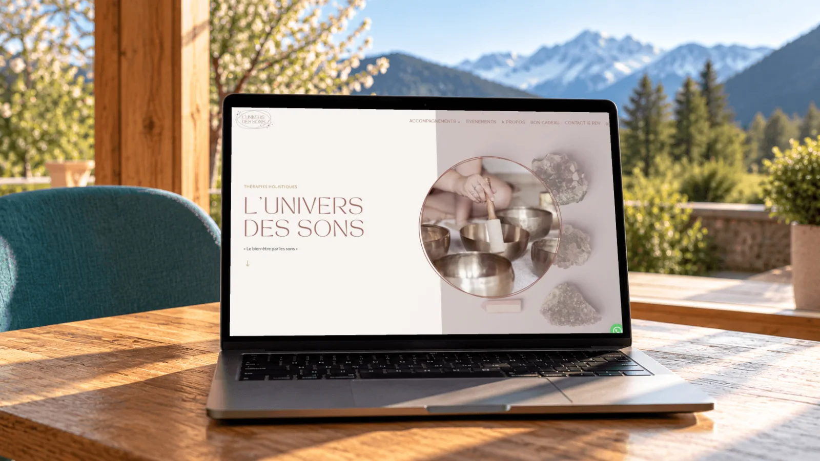 L’Univers des Sons – Site internet