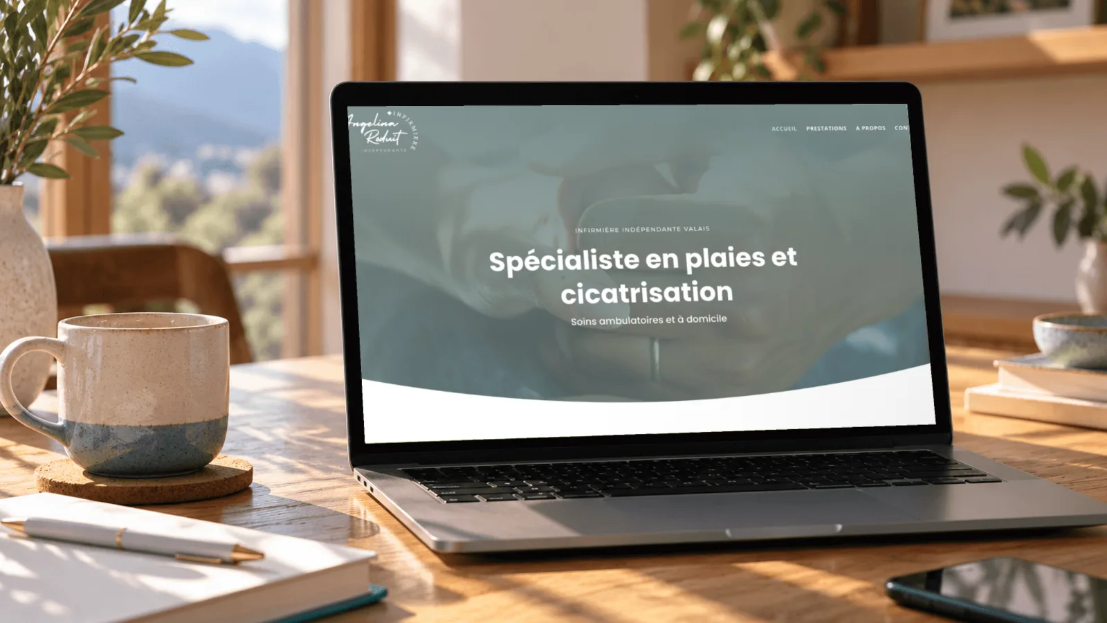 Angelina Roduit – Site internet