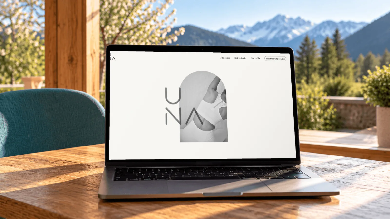 UNA Pilates – Site internet